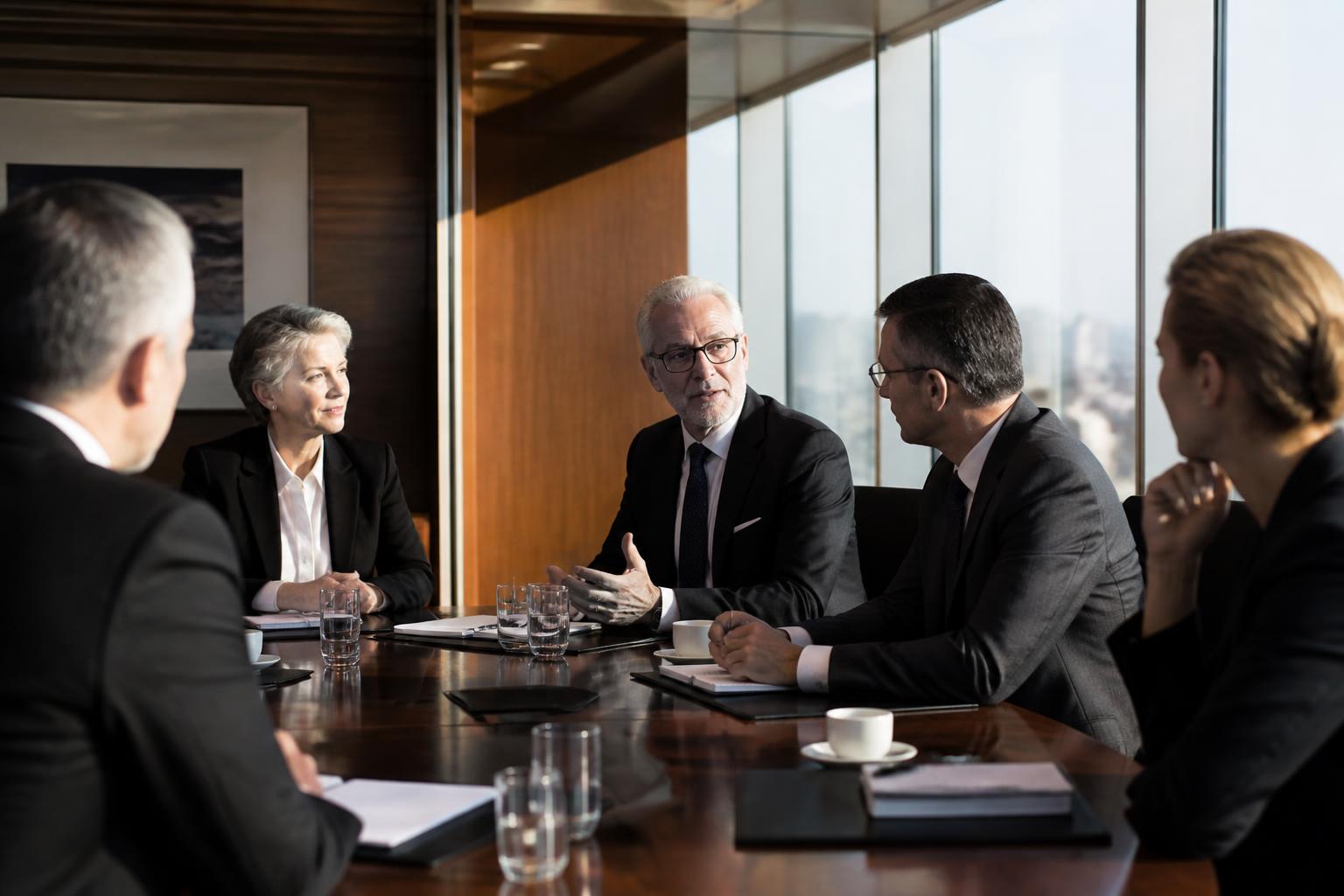 Reunião de conselho executivo